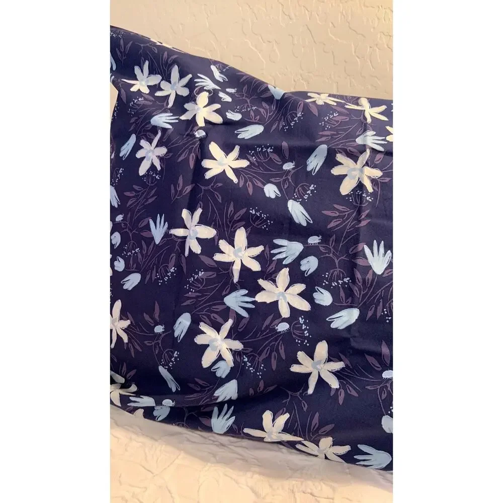 Fantasy in Blue Handmade Pillowcase Set from 100% Designer Quilting Cotton